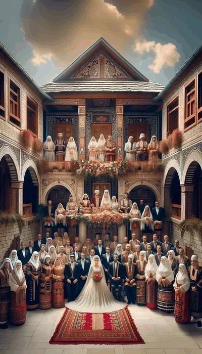 Albania wedding ceremony featuring sacred rituals and cultural traditions