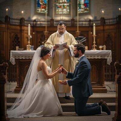 圣公会婚礼礼服与着装