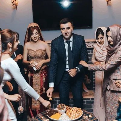 Azerbaijan wedding ceremony