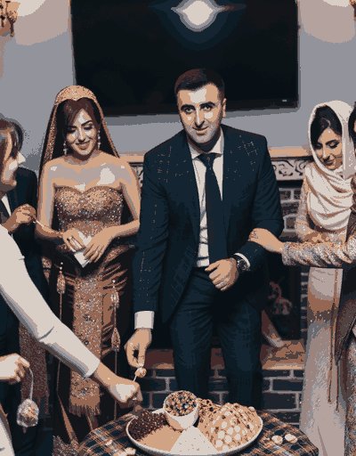 Azerbaijan pre-wedding rituals and engagement ceremonies with traditional customs