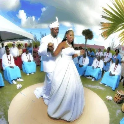 Bahamas wedding ceremony