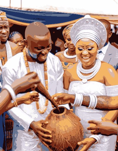 Benin wedding ceremony featuring sacred rituals and cultural traditions