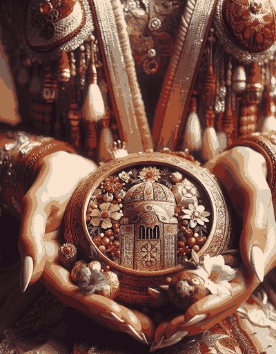 Traditional Bosnia and Herzegovina wedding attire displaying intricate designs and cultural significance