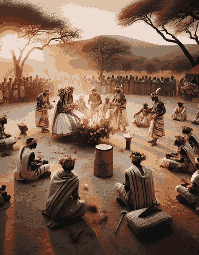 Botswana pre-wedding rituals and engagement ceremonies with traditional customs