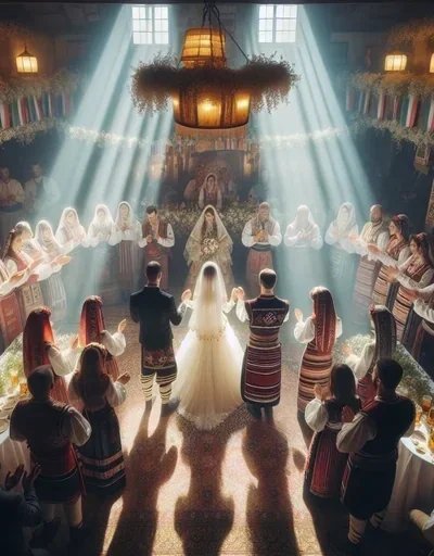 Bulgaria wedding ceremony