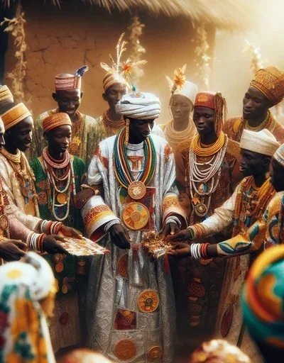 Burkina Faso wedding ceremony