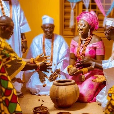 Cameroon wedding ceremony