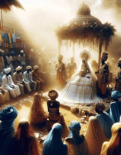 Central African Republic wedding ceremony
