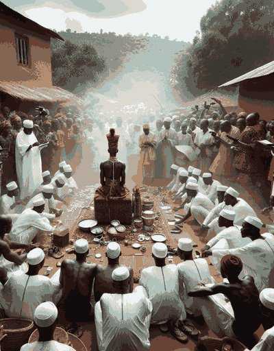 Traditional Central African Republic wedding attire displaying intricate designs and cultural significance