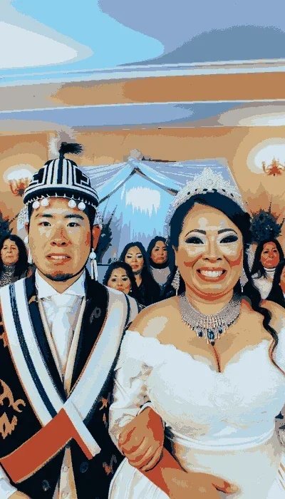 Chile wedding ceremony