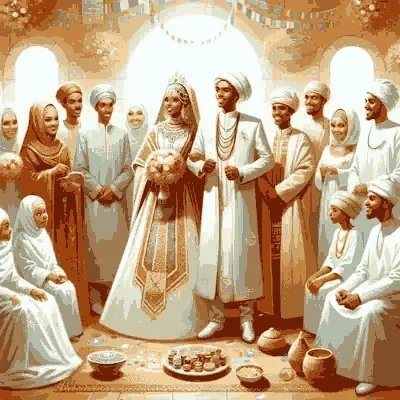 Comoros wedding ceremony