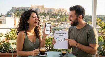 Ζευγάρι γιορτάζει εκπτώσεις γάμου