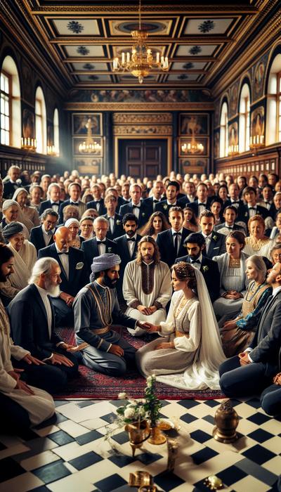 Denmark wedding reception with joyful celebrations and family gatherings