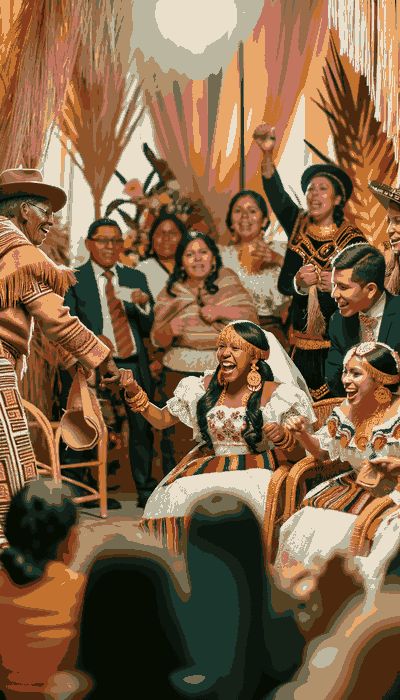 Ecuador pre-wedding rituals and engagement ceremonies with traditional customs