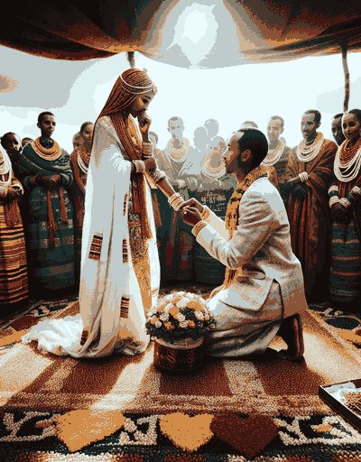 Ethiopia wedding ceremony featuring sacred rituals and cultural traditions