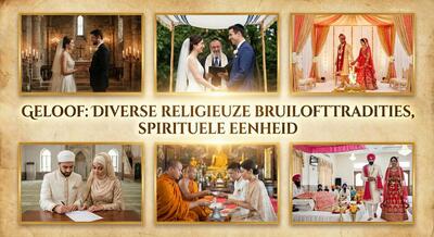 Diverse religieuze bruiloftradities wereldwijd