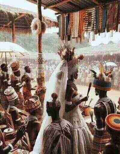 Gabon wedding ceremony