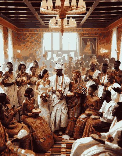 Ghana pre-wedding rituals and engagement ceremonies with traditional customs