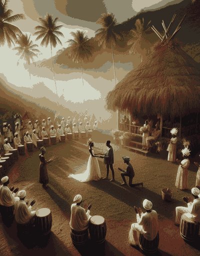 Grenada wedding ceremony featuring sacred rituals and cultural traditions