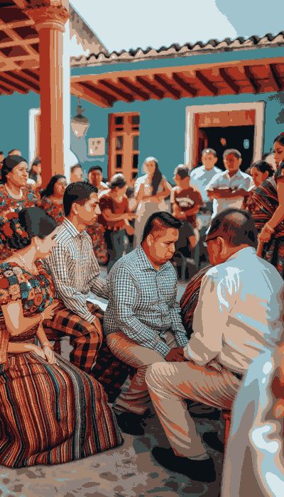Guatemala wedding ceremony featuring sacred rituals and cultural traditions