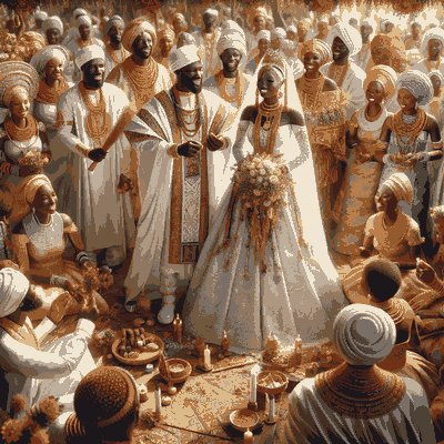 Guinea-Bissau traditional wedding celebration showcasing cultural heritage and customs