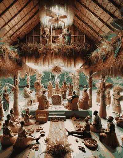 Traditional Guyana wedding attire displaying intricate designs and cultural significance