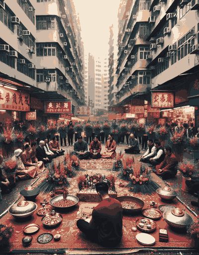 Hong Kong wedding ceremony featuring sacred rituals and cultural traditions