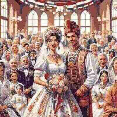 Hungary wedding ceremony