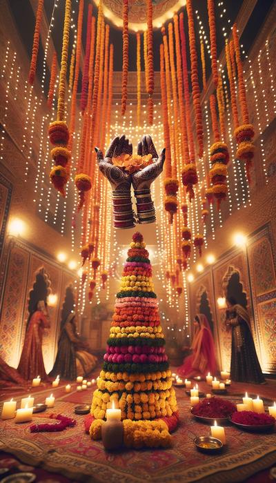 India wedding ceremony featuring sacred rituals and cultural traditions
