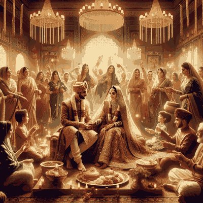 India wedding ceremony