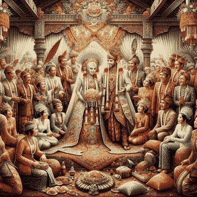 Indonesia wedding ceremony