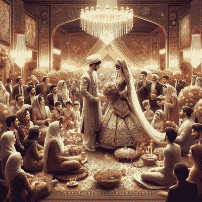 Iran wedding ceremony