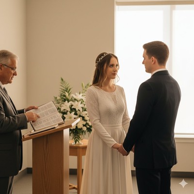 Jehovah's Witness wedding tradition