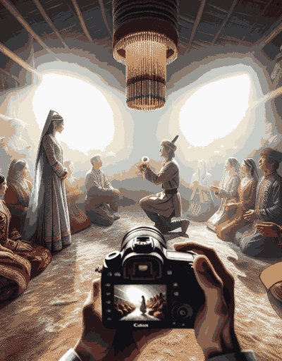 Kazakhstan wedding ceremony featuring sacred rituals and cultural traditions