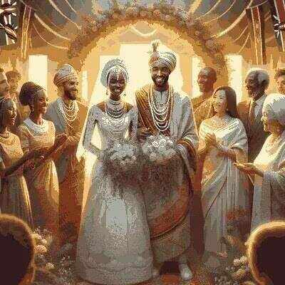 Kenya wedding ceremony