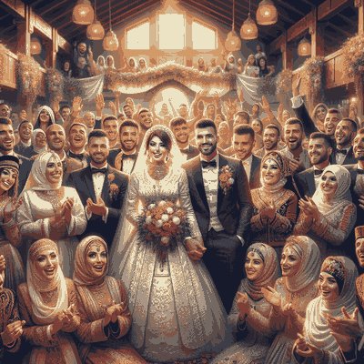 Kosovo wedding ceremony