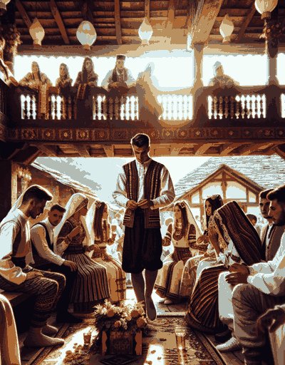 Kosovo pre-wedding rituals and engagement ceremonies with traditional customs