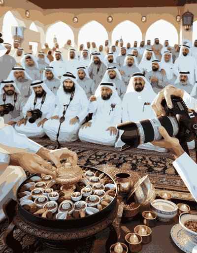 Traditional Kuwait wedding attire displaying intricate designs and cultural significance