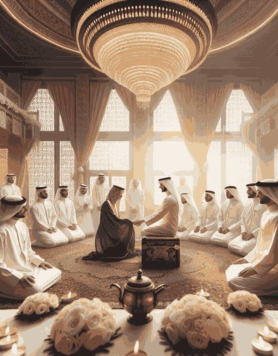 Kuwait wedding ceremony featuring sacred rituals and cultural traditions