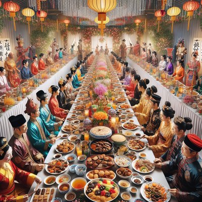 Laos wedding ceremony