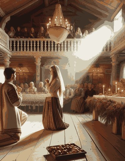 Latvia wedding ceremony featuring sacred rituals and cultural traditions