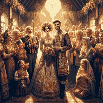 Lithuania wedding ceremony