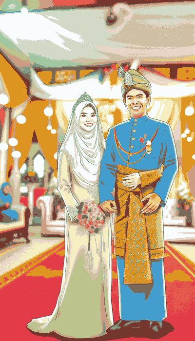 Malaysia pre-wedding rituals and engagement ceremonies with traditional customs