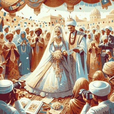 Mauritania wedding ceremony
