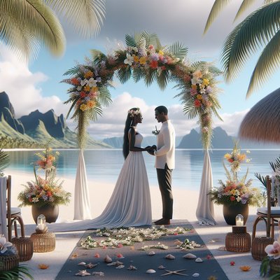 Micronesia wedding ceremony