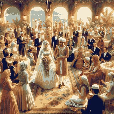 Monaco wedding ceremony