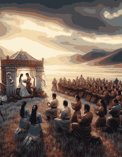 Mongolia wedding ceremony featuring sacred rituals and cultural traditions