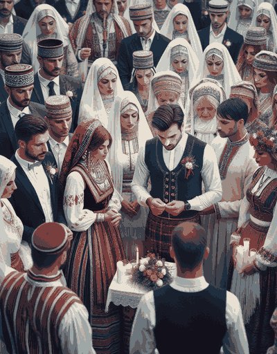 Montenegro pre-wedding rituals and engagement ceremonies with traditional customs