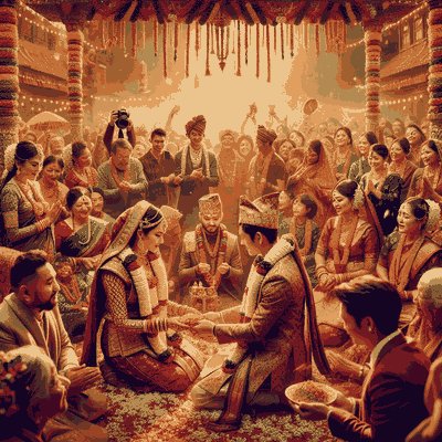 Nepal pre-wedding rituals and engagement ceremonies with traditional customs