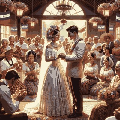Nicaragua wedding ceremony